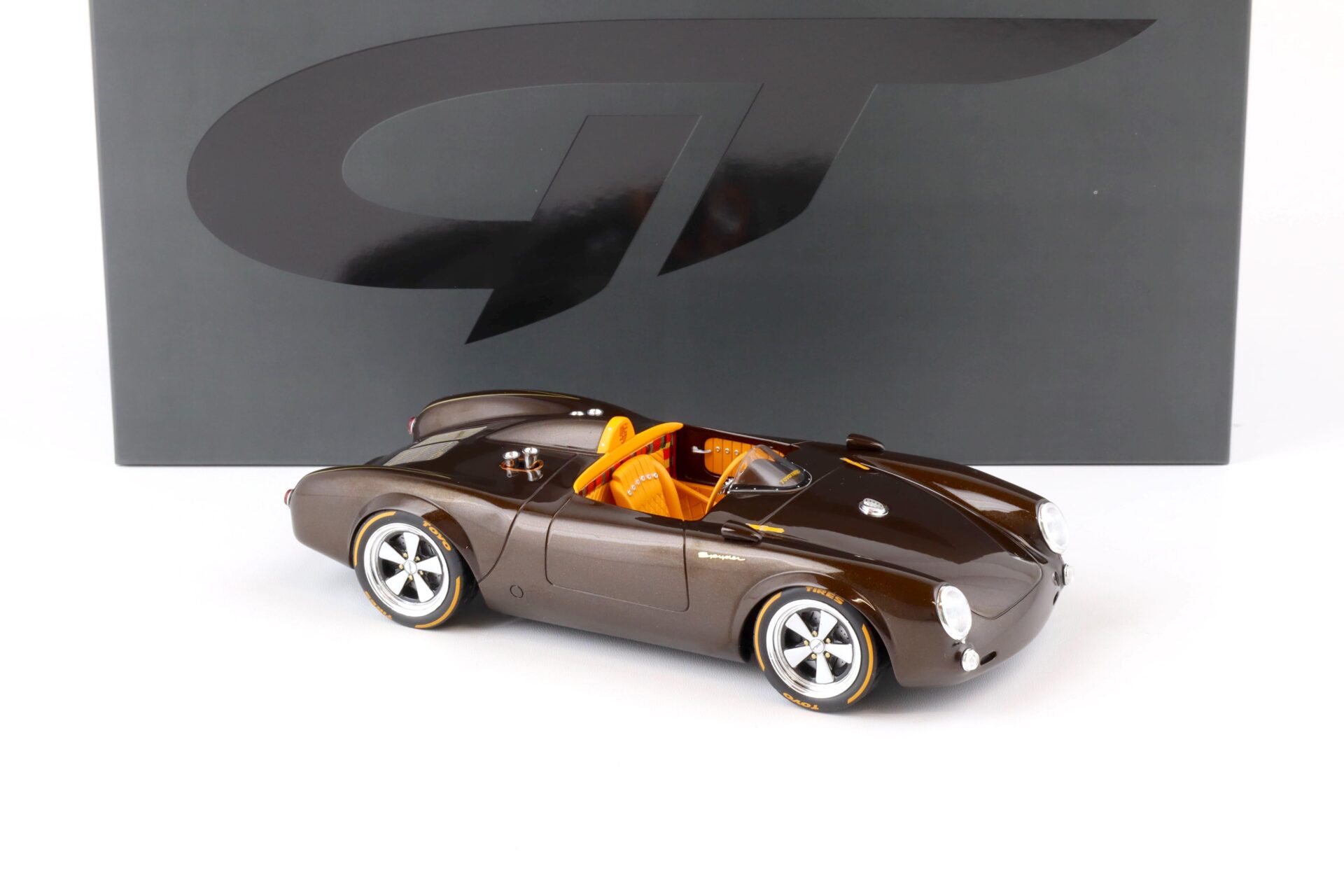 1:18 GT Spirit GT416 Porsche 550 Spyder S-Klub by Slang500 and Jonsibal brown 2019