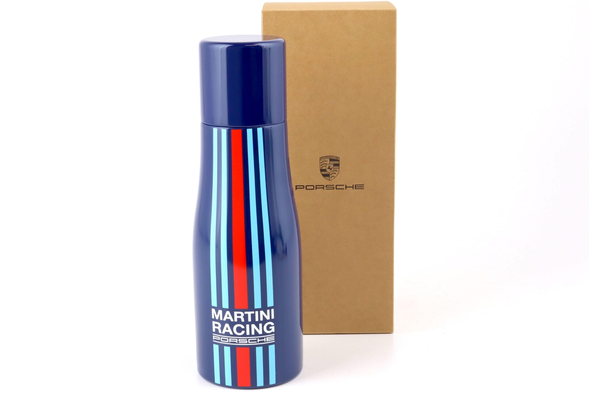 Original Porsche Thermo-Isolierflasche 1L MARTINI RACING blue WAP DEALER