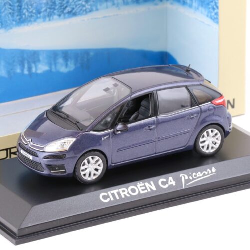 1:43 Norev Citroen C4 Picasso 2007 dark blue metallic