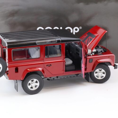 1:18 Dorlop Century Land Rover Defender 110 LHD firenze red metallic