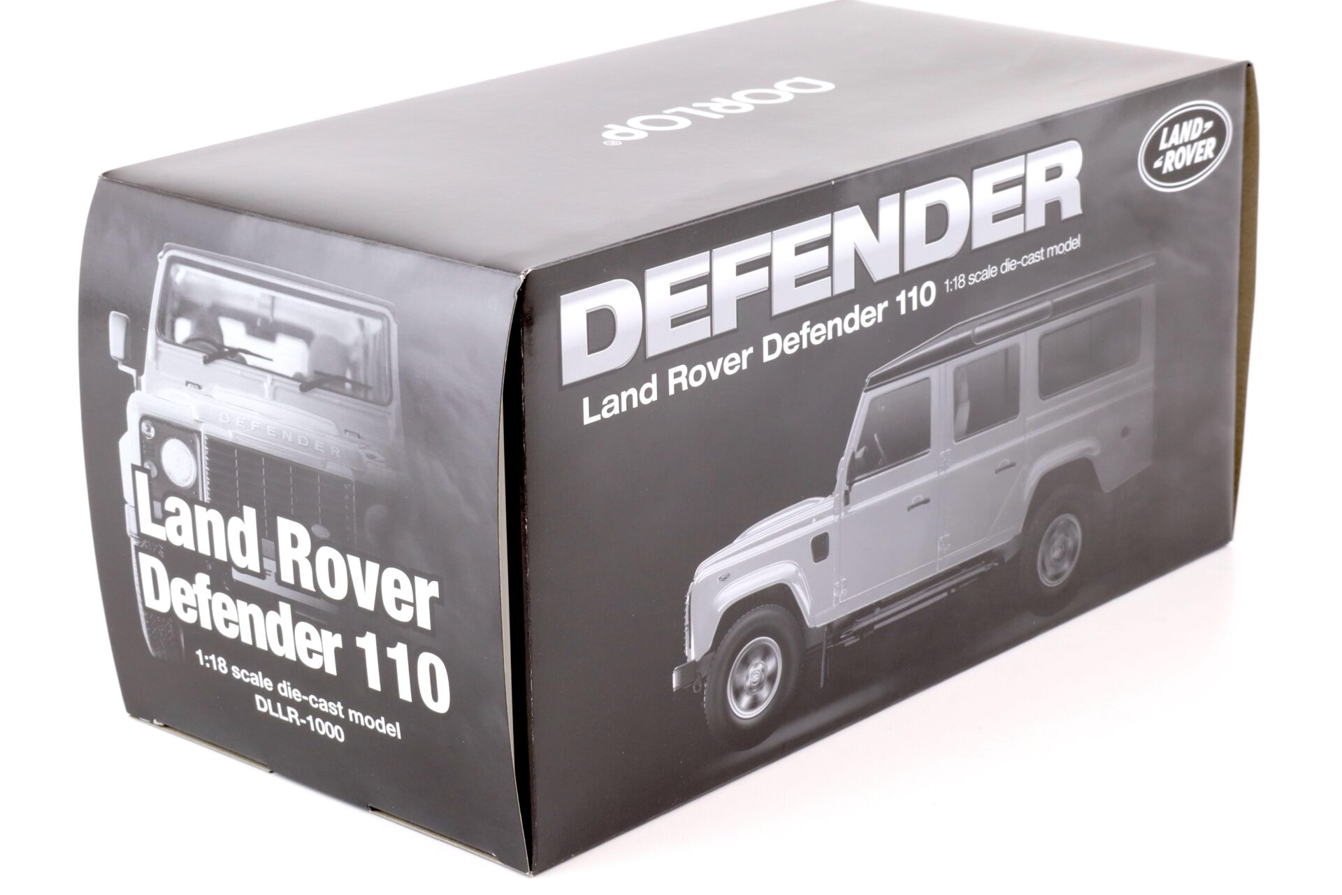 1:18 Dorlop Century Land Rover Defender 110 LHD firenze red metallic
