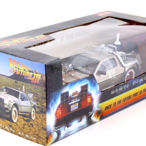 1:18 Sun Star 1987 Delorean DMC-12 Time Machine Back to the Future 3