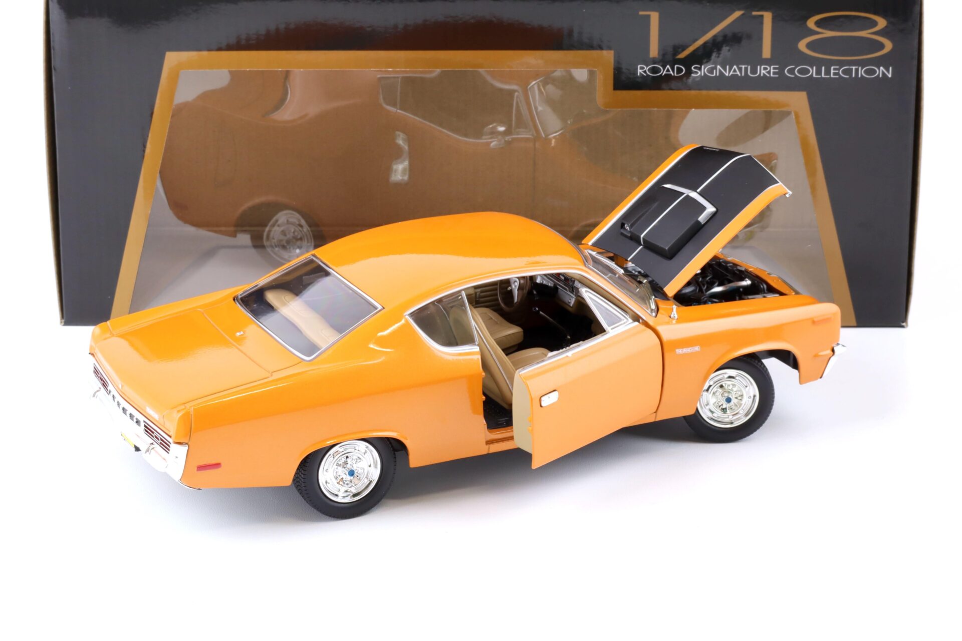 1:18 Road Signature 1970 AMC Rebel Coupe The Machine orange/ black