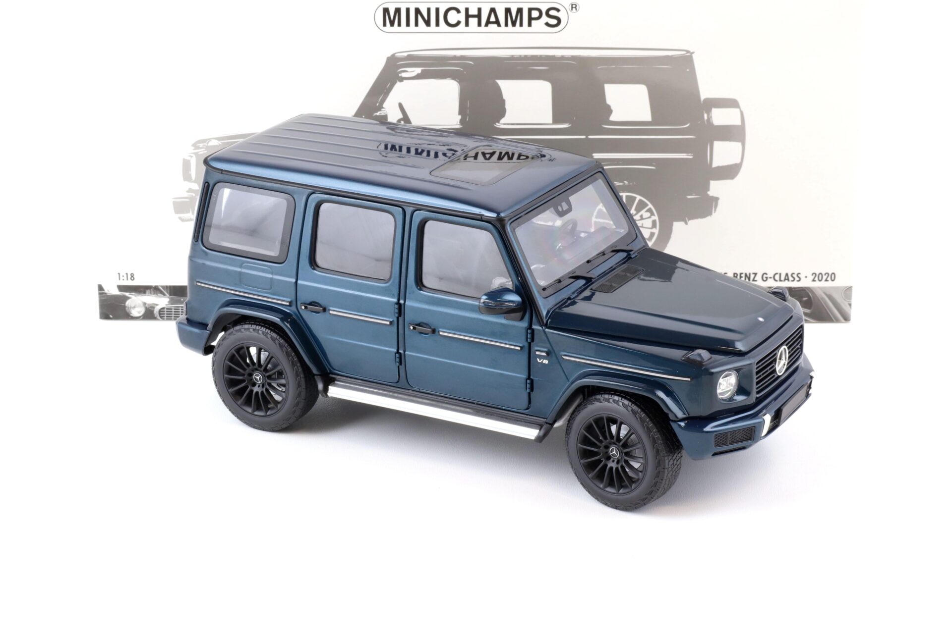 1:18 Minichamps Mercedes G-Class (W 463) 2020 blue metallic