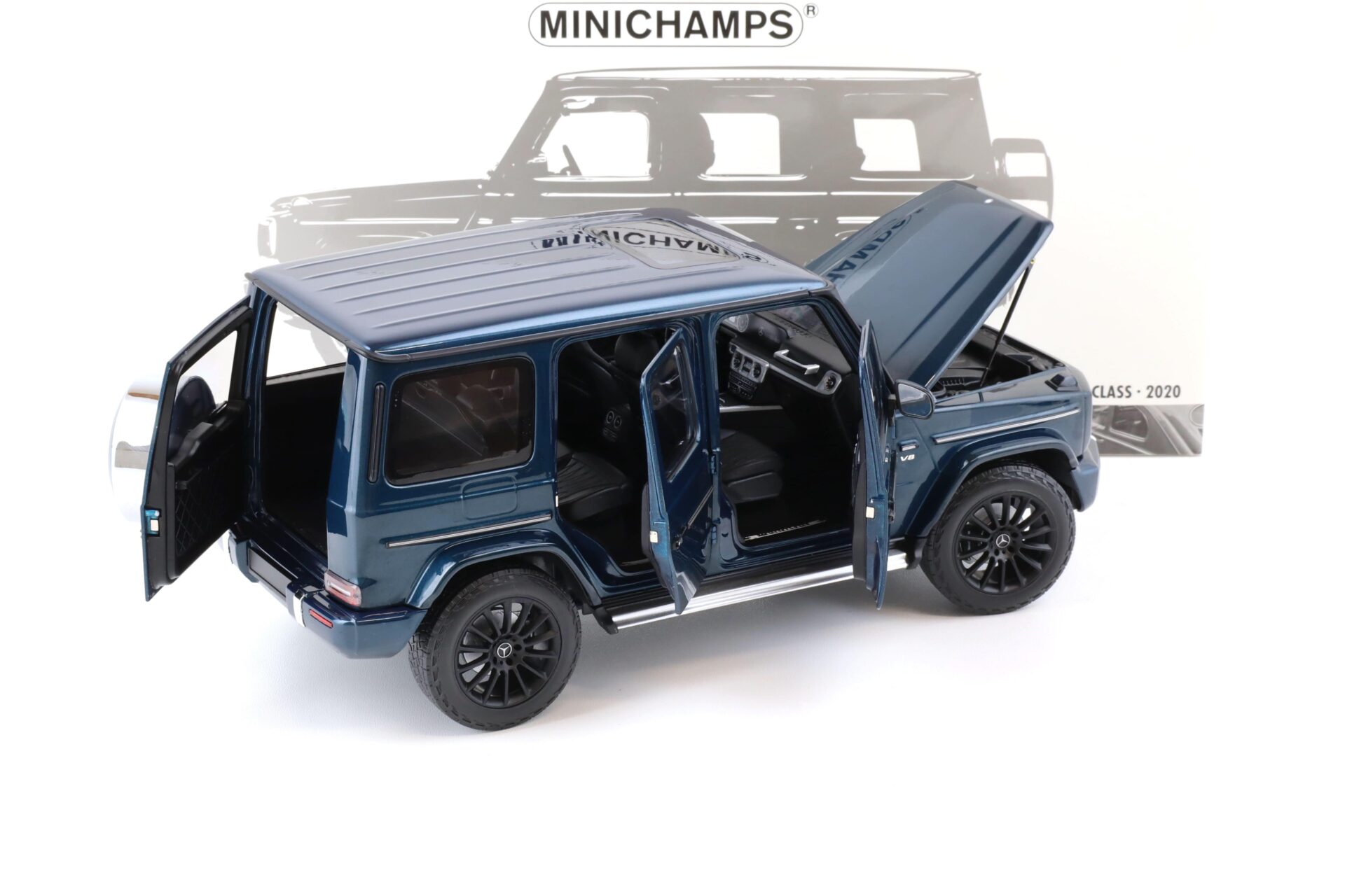 1:18 Minichamps Mercedes G-Class (W 463) 2020 blue metallic