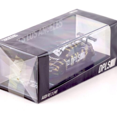 1:64 Tarmac Works Audi RS3 LMS #74 BLKTGR DPLS black / gold / white