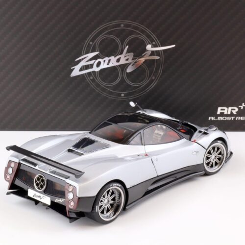 1:18 Almost Real Pagani Zonda F 2005 Grigio Mercurio silver