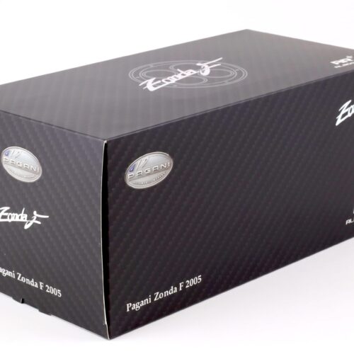 1:18 Almost Real Pagani Zonda F 2005 Grigio Mercurio silver