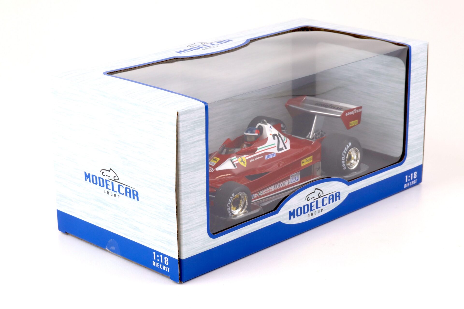 1:18 MCG Ferrari 312 T2 B #21 G.Villeneuve Canadian GP 1977