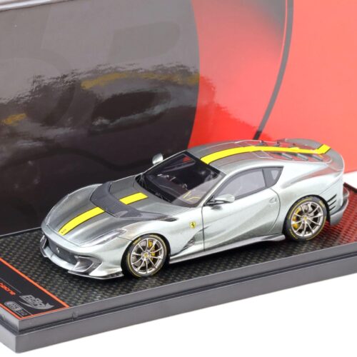 1:43 BBR Ferrari 812 Competizione 2021 Grigio Coburn grey - Limited 312 pcs.