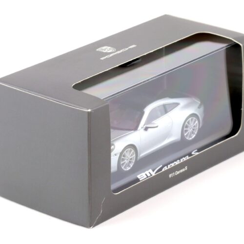 1:43 Minichamps Porsche 911 (992) Carrera S Coupe Dolomit silver WAP DEALER
