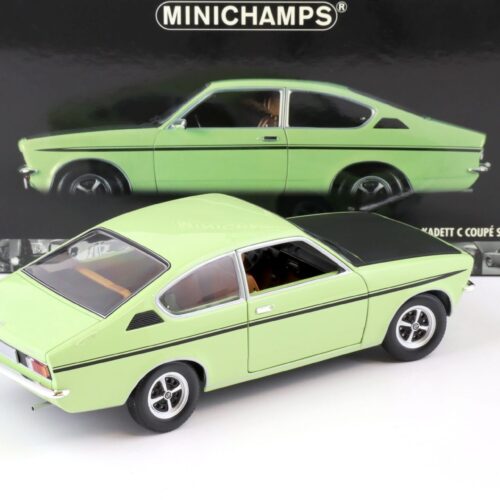 1:18 Minichamps Opel Kadett C Coupe SR 1976 green/ black