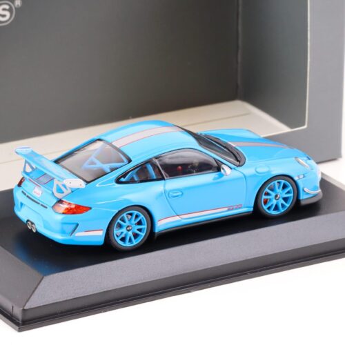 1:43 Minichamps Porsche 911 (997) GT3 RS 4.0 Riviera blue CA04316051
