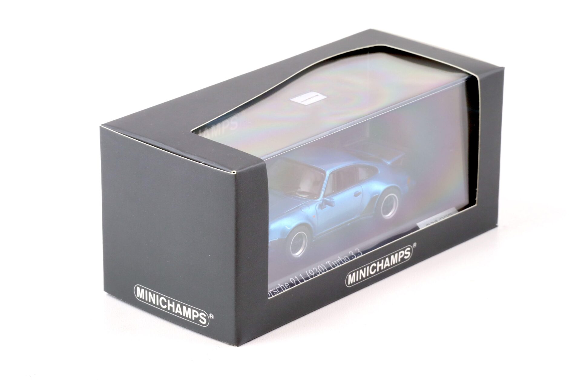 1:43 Minichamps Porsche 911 (930) Turbo 3.3 Coupe Minerva blue - CA04316036