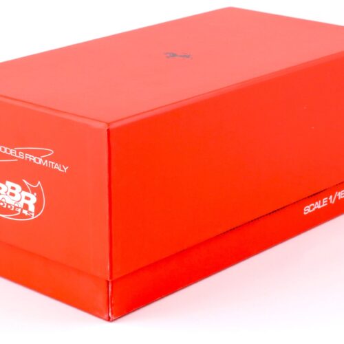 1:18 Ferrari 812 Competizione 2021 Azure La Plata blue/ yellow stripe with Showcase