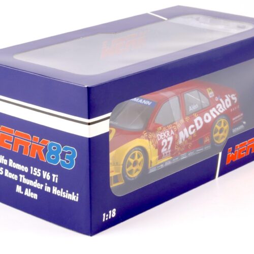 1:18 WERK83 Alfa Romeo 155 V6 TI #27 McDonaldÂ´s DTM/ ITC Helsinki 1995