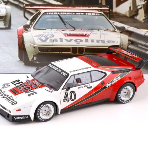 1:18 WERK83 BMW M1 Procar Series 1980 Winner Race Monaco H.J.Stuck #40
