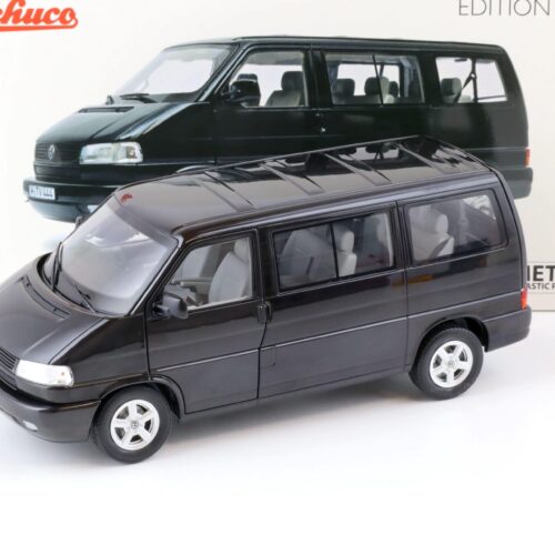 1:18 Schuco VW T4b Caravelle Bus black metallic 450041600
