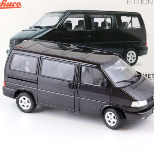 1:18 Schuco VW T4b Caravelle Bus black metallic 450041600