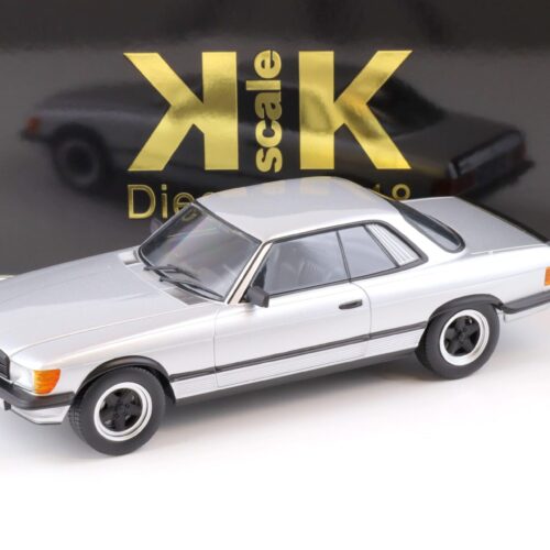 1:18 KK-Scale Mercedes 500 SLC 6.0 AMG C107 Coupe 1985 silver