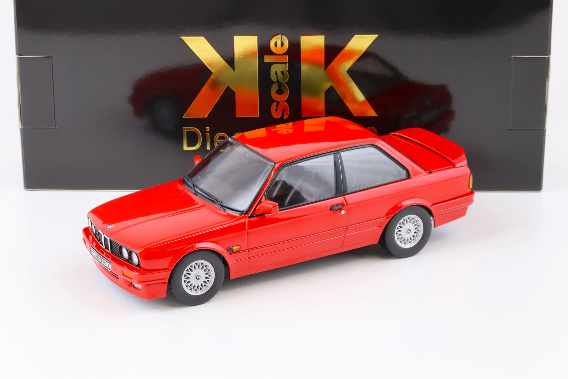 1:18 KK-Scale BMW 320iS E30 Italo M3 red 1989