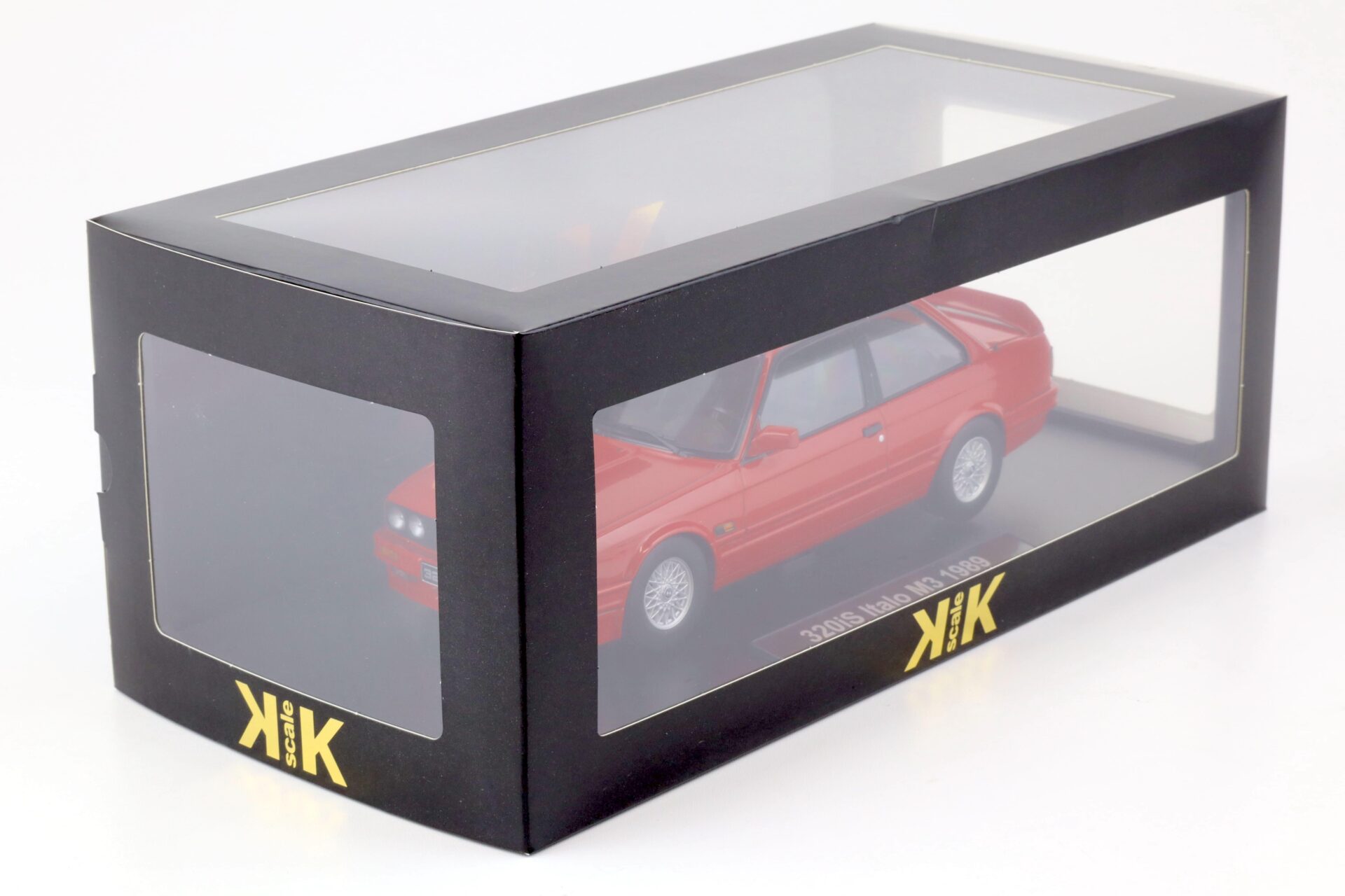 1:18 KK-Scale BMW 320iS E30 Italo M3 red 1989