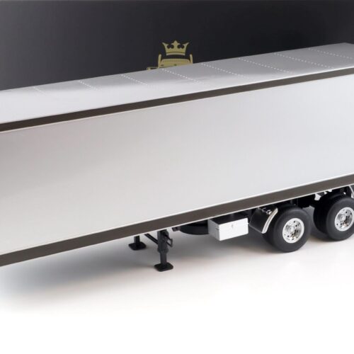 1:18 Road Kings Semi-Trailer Koffer Anhänger LKW silver/black