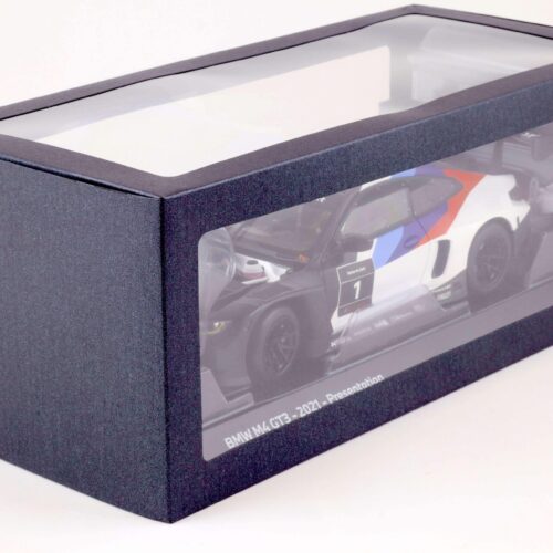 1:18 Minichamps BMW M4 GT3 Presentation 2021 #1 white/blue/red DEALER VERSION