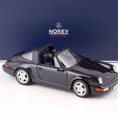 1:18 Norev Porsche 911 (964) Carrera 4 Targa 1991 blue metallic