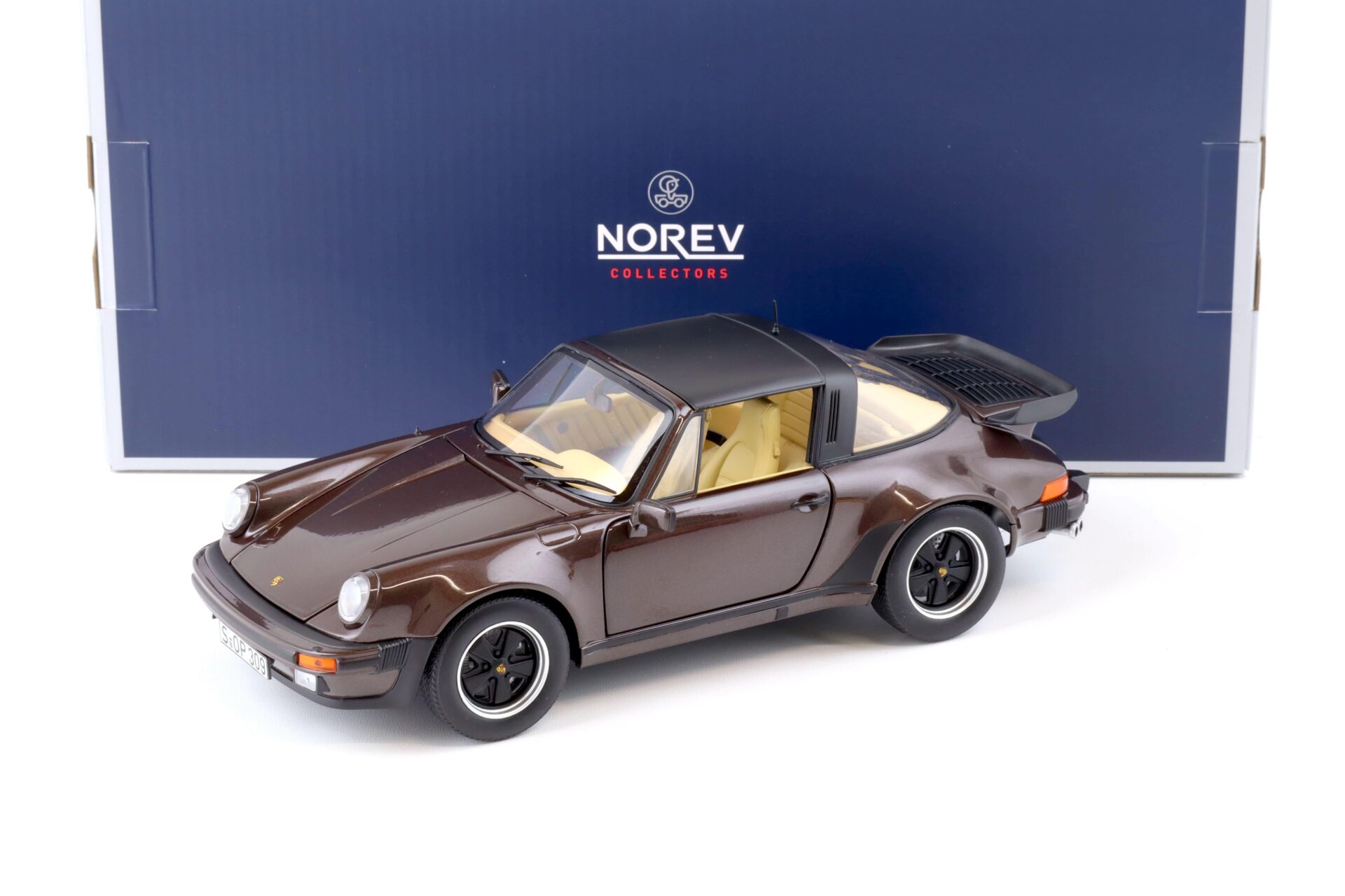ID 75374 orig.jpg 1:18 Norev Porsche 911 (930) Turbo 3.3 Targa 1987 brown metallic