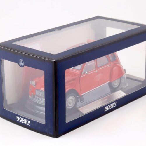 1:18 Norev Citroen 2CV Geranium red 1974 - Limited Edition 300 pcs.
