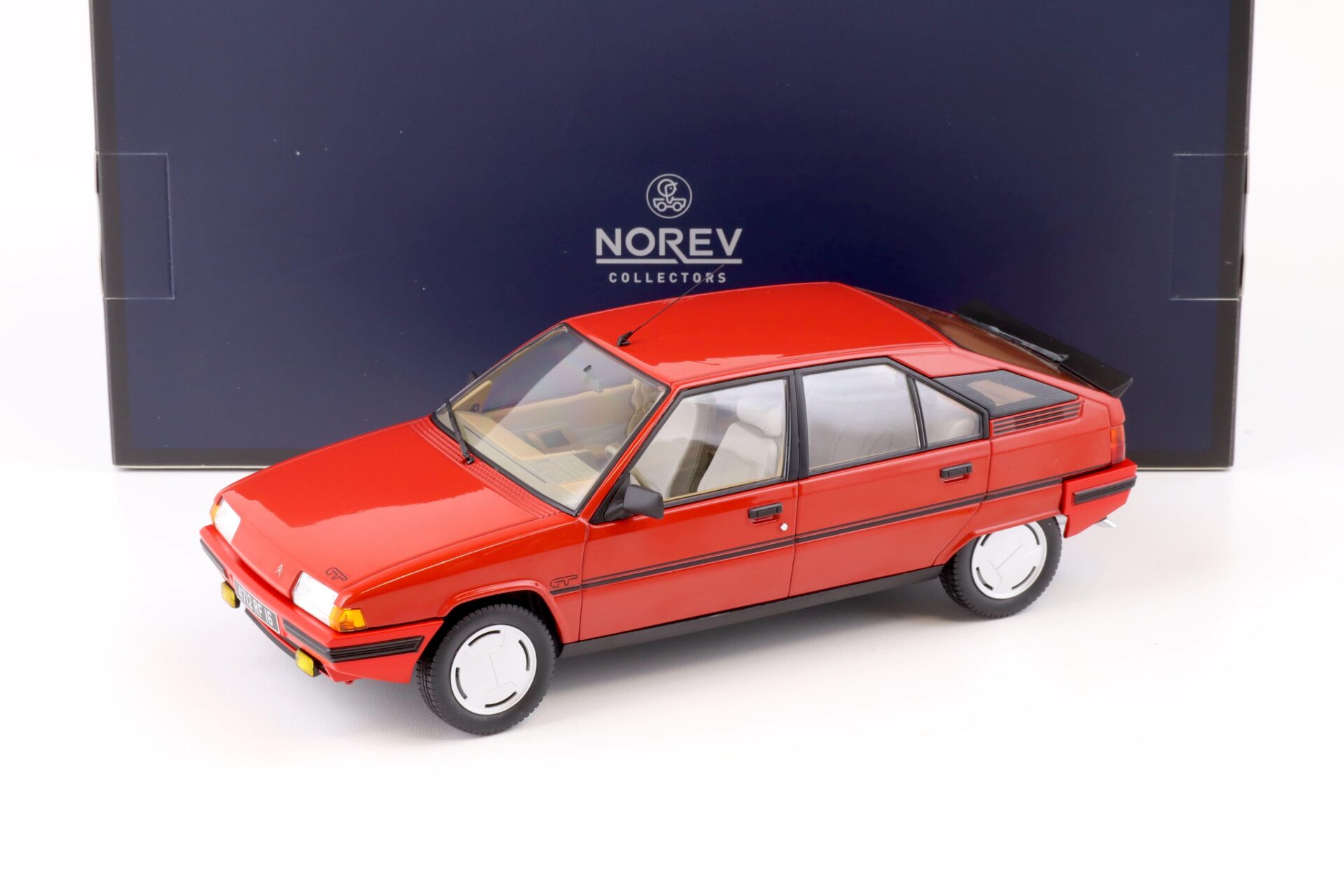 1:18 Norev Citroen BX 19 GT 1984 Vallelunga red - Limited 300 pcs.