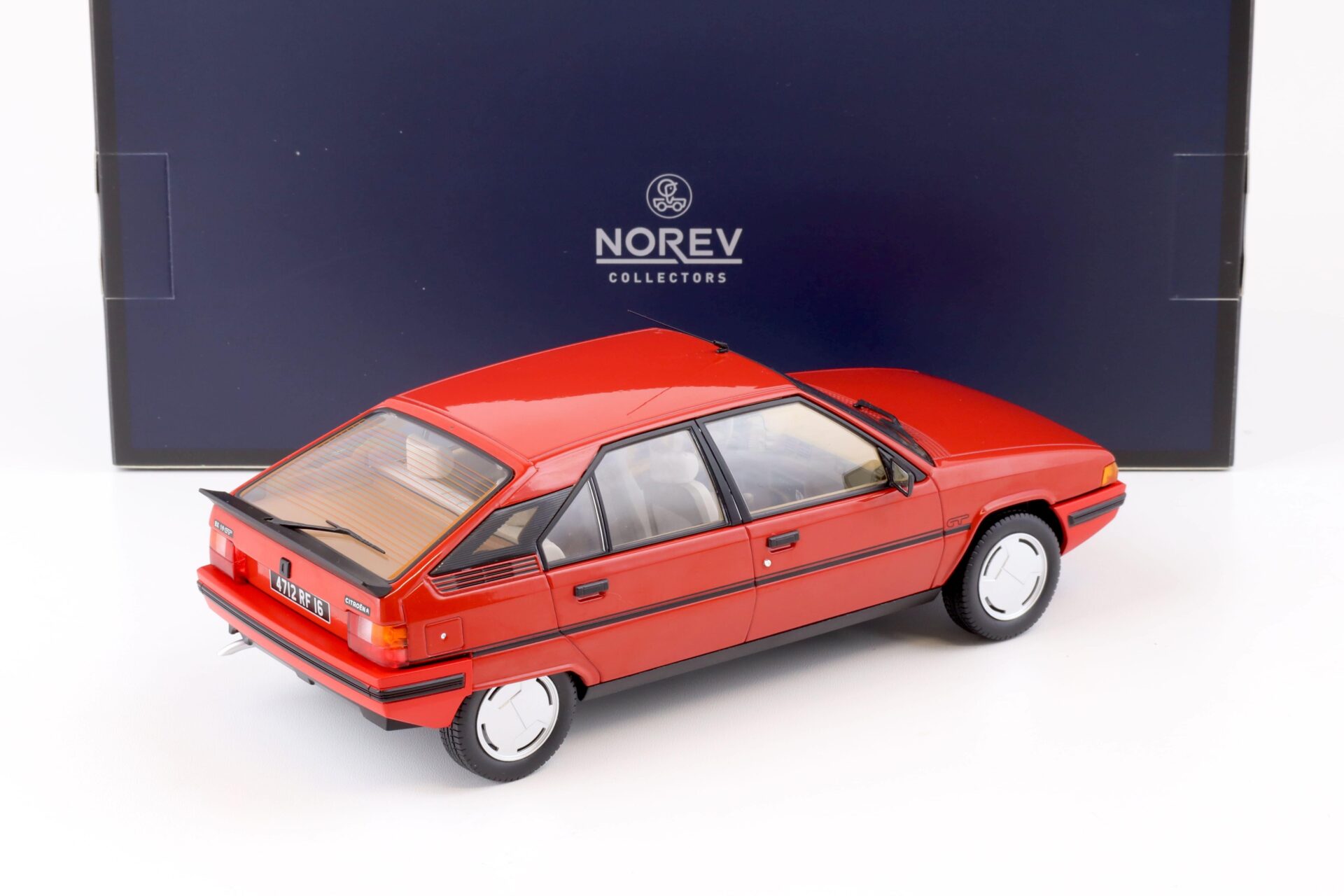 1:18 Norev Citroen BX 19 GT 1984 Vallelunga red - Limited 300 pcs.