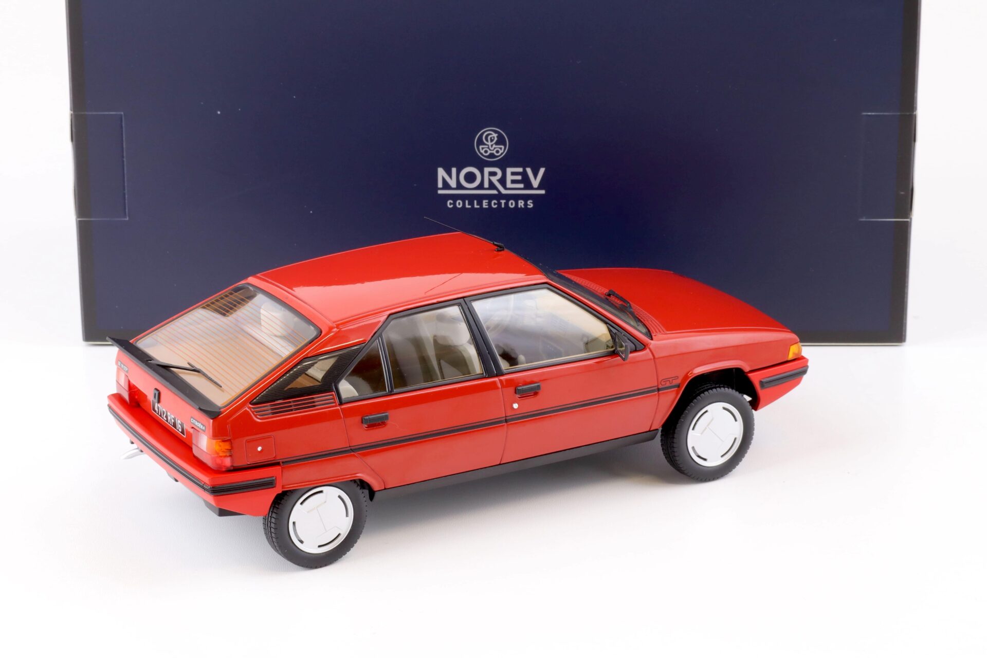 1:18 Norev Citroen BX 19 GT 1984 Vallelunga red - Limited 300 pcs.
