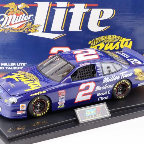 1:18 Revell Ford Taurus 1998 NASCAR Miller Lite Rusty Wallace #2 blue