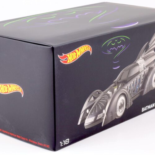 1:18 Hot Wheels Batman Forever Batmobile 1995 matt black BLY43