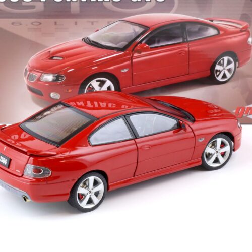 1:18 GMP 2006 Pontiac GTO Coupe spice red with black interior 18980
