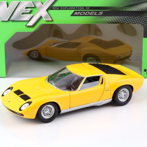 1:18 Welly NEX Lamborghini Miura SV 1971 yellow