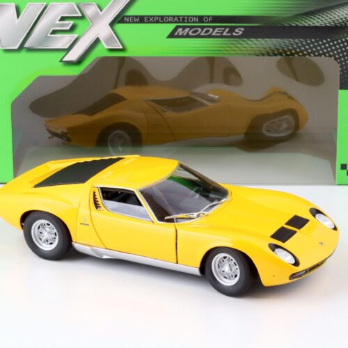 1:18 Welly NEX Lamborghini Miura SV 1971 yellow