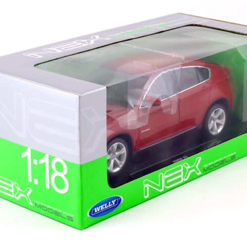 1:18 Welly NEX BMW X6 (E70) XDrive50i SUV 2009 red