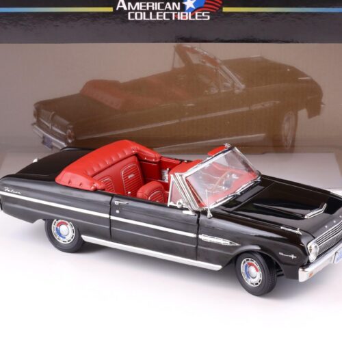 1:18 Sun Star 1963 Ford Falcon open Convertible Raven black/ red