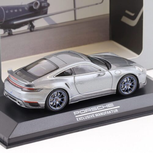 1:43 Minichamps Porsche 911 (992) Turbo S Exclusive Embraer grey WAP DEALER