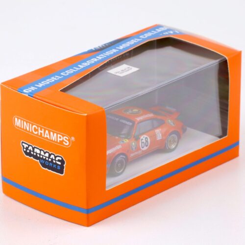 1:64 Tarmac X Minichamps Porsche 934 Jägermeister #68 Poulain 24h Le Mans 1978