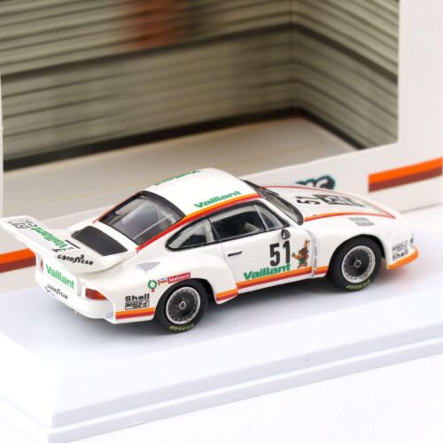 1:64 Tarmac X Minichamps Porsche 935 VAILLANT Bob Wollek DRM Zolder 1977