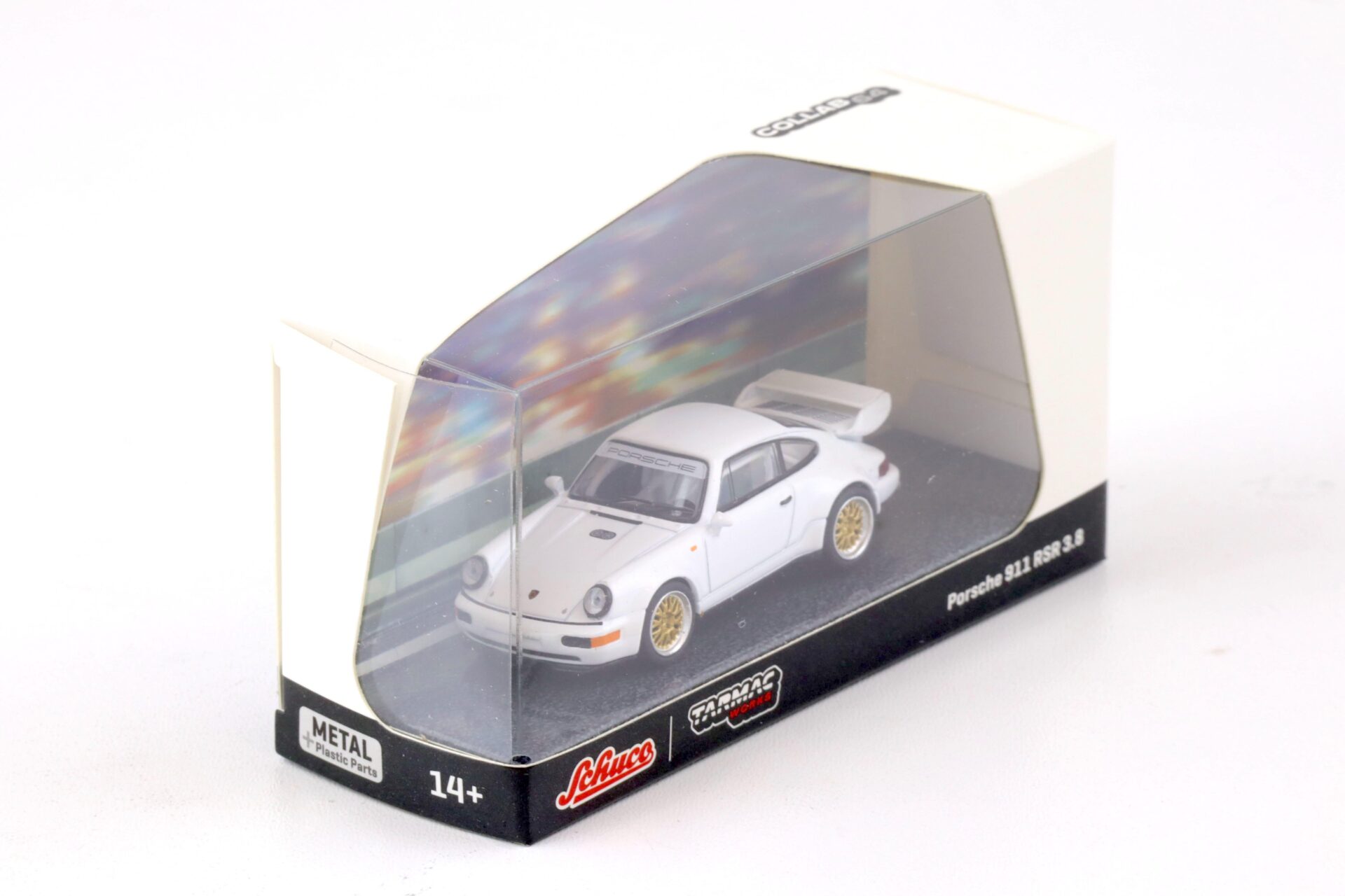 1:64 Tarmac X Schuco Porsche 911 (964) RSR 3.8 Coupe white
