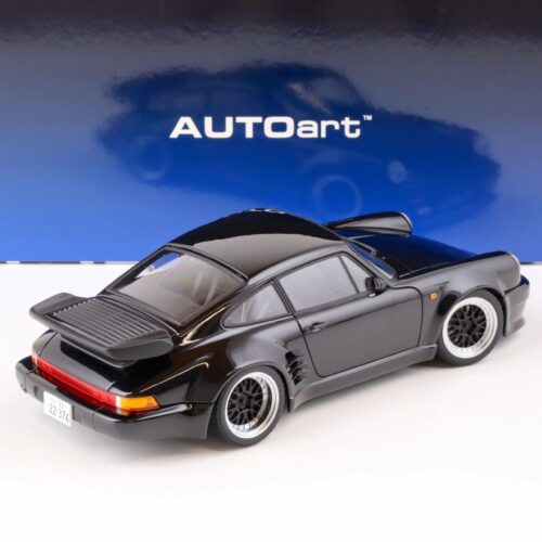 1:18 AUTOart Porsche 911 (930) Turbo WANGAN Midnight "Blackbird" dark blue - Image 3