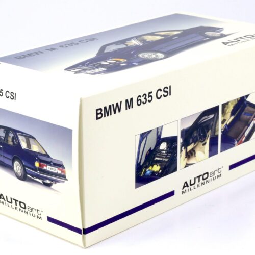 1:18 AUTOart BMW M 635 CSI Coupe Royal blue metallic - Image 4