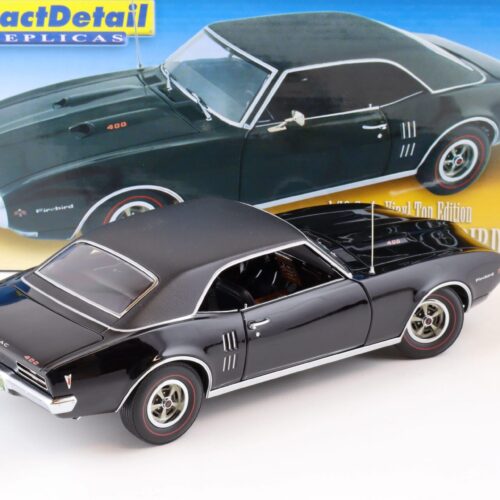 1:18 Exact Detail 1968 Pontiac Firebird 400 Coupe black with vinyl roof