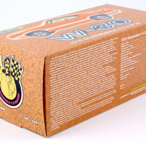 1:18 Exact Detail 1970 Oldsmobile 442 W-30 Coupe orange/ white