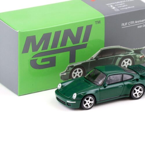1:64 TSM Mini GT Porsche 911 RUF CTR Anniversary Irish green